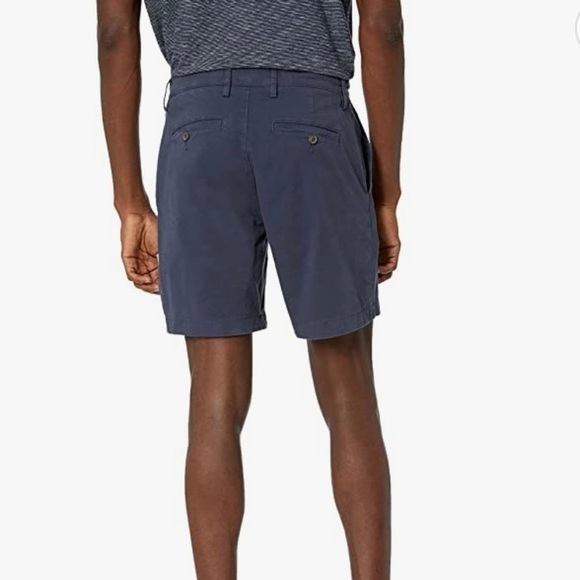 Goodthreads size 36W Men's Slim-Fit 7" Flat-Front Comfort Stretch Chino Shorts - Picture 6 of 9